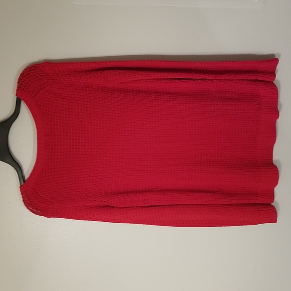 Cozy Red Sweater - Picture 5 of 6